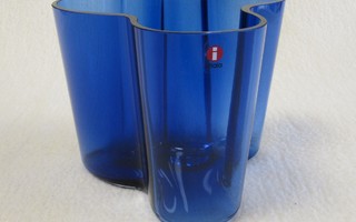Aalto maljakko 120 mm, sininen