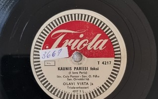 Savikiekko 1955 - Olavi Virta - Triola T 4217
