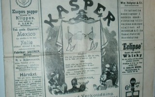 Kasper, kuvitettu viikkolehti, hupilehti 18.5.1901