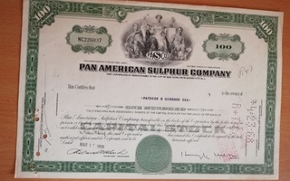 Pan American Sulphur Company