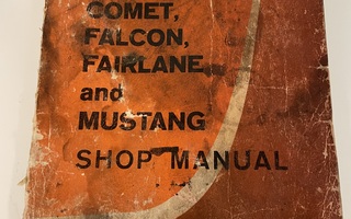 Mustang Shop Manual