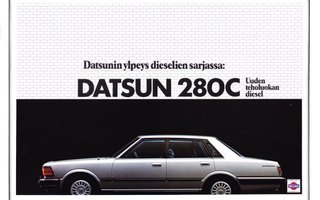 Datsun 280C Diesel -esite, 1980
