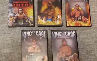 King of the cage DVD-paketti 5 kpl