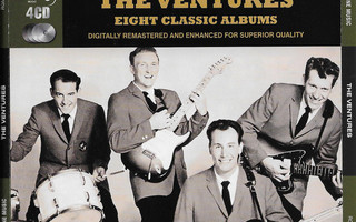 The Ventures: Eight Classic Albums & Bonus Tracks 4-CD Box