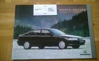 Esite Honda Accord vuodelta 1993