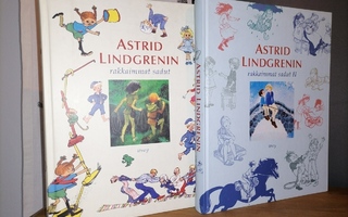 Astrid Lindgren - Rakkaimmat sadut I-II - 8 teosta - Uusi