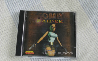 Tomb Raider pc cd-rom peli vuodelta 1996