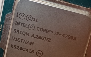 i7-4790S Intel prosessori LGA 1150 kantaan.