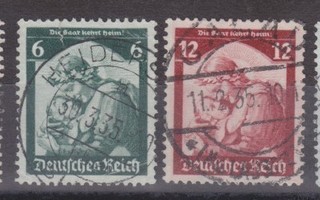 Saksa reich 1935 556-559