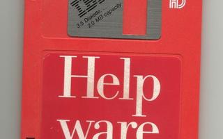 IBM - Help ware, oranssinpunainen korppu 1992