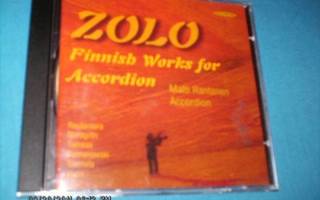 ZOLO - Finnish Works for Accordion, Matti Rantanen CD