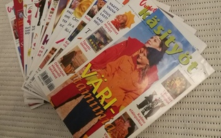 Uudet käsityöt lehti, numerot 2-14/1998, 13 lehteä