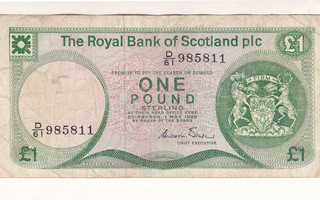 Scotlanti 1 Pound v.1986 P-341