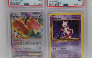 Pokemon Evolutions 4x PSA 9