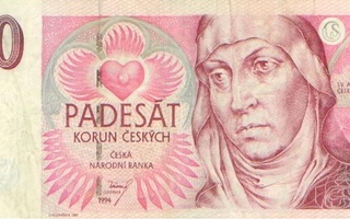 Tsekkoslovakia 50 korun 1994