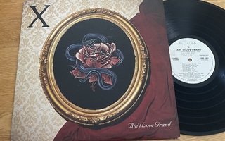 X – Ain't Love Grand (RARE 1985 USA PROMO LP)