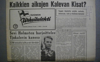 Suomen Urheilulehti Nro 64/1953 (27.2)