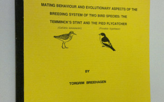Torgrim Breiehagen : Mating behaviour and evolutionary as...