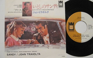 John Travolta Sandy 7" sinkku Japanilainen