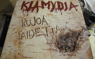 Klamydia Rujoa taidetta lp tupla uusi musta vinyyli