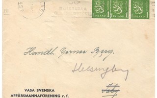 Vaasa,  v. 1948 (sisältö)  firmakuori kotiseutukeräilijälle