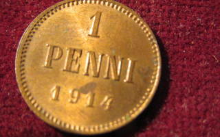 1 penni 1914