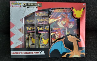 Celebrations Lance's Charizard Pokemon box