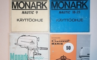 Monark Nautic käyttöohje + instruktionsbok