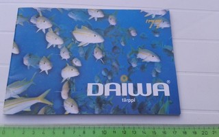 Daiwa tärppi 1977 -  kalastustarvikeluettelo