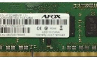 AFOX SO-DIMM DDR3 8GB muistimoduuli 1600 MHz LV 