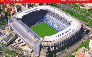 Stadion Santiago Bernabeu, Madrid, lähikuva