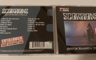 SCORPIONS - Best of Rockers n' ballads CD 1989 / 2001