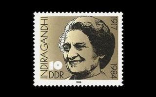 DDR 3056 ** Indira Gandhi (1986)