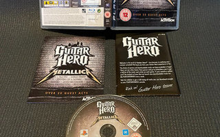 Guitar Hero Metallica PS3 - CiB