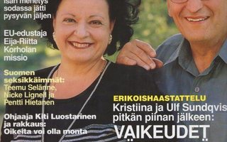 Eeva n:o 8 1999 Kristiina & Ulf. Eija-Riitta. Helena. Heljä.