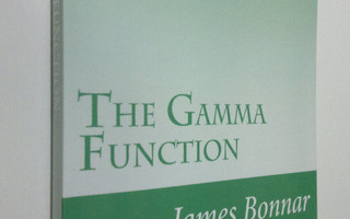 James Bonanr : The Gamma Function (ERINOMAINEN)