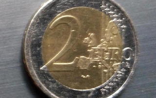 Hollanti, 2 euron kolikko v. 2000