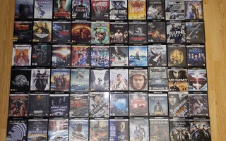 100kpl 4K UHD BLU-RAY + 3 Box Set (41xMuoveissa) Lähtö=0€ !