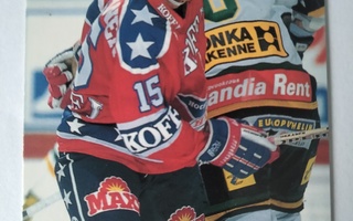 Sisu  Jääkiekko SM liiga 1995 - no 9 Jari Laukkanen