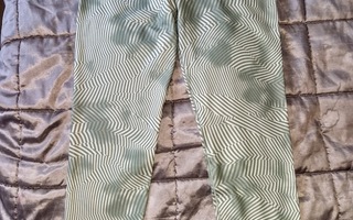 Adidas vihreät pattern trikoot lycra M