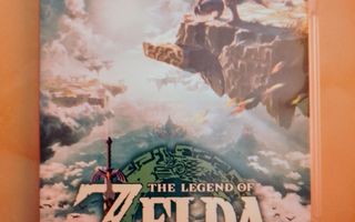 the legend of zelda. tears of the kingdom. switch peli