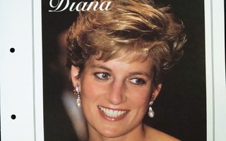 Prinsessa DIANA - Princess of Wales - postimerkkejä