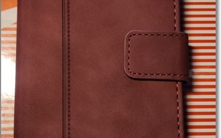 OnePlus Nord 2 5G - Viininpunainen lompakko-suojakuori#26755