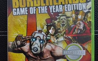 Xbox 360 Borderlands Game of the Year Edition