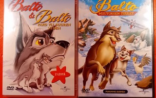 (SL) 3 DVD) Balto - Elokuvat - 1-3 (KOKO SARJA!)