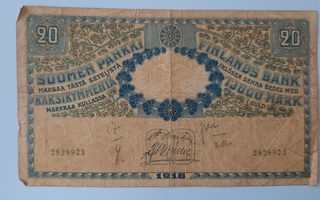 20 markkaa 1918