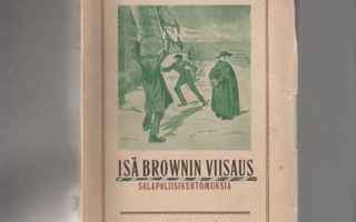 Chesterton,G.K.: Isä Brownin viisaus, Kirja 1925,nid,2.p.,K3