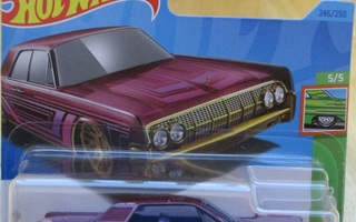 Ford Lincoln Continental Violet HT 4D 1964 Hot Wheels 1:64