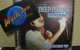 DEEP PURPLE - SCANDINAVIAN NIGHTS-MUOVEISSAAN-UUSI 2CD