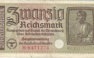 Saksa 20 Reichsmark